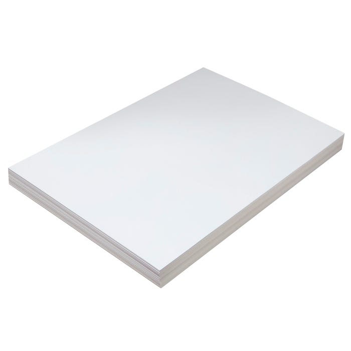 Pacon Super Heavyweight Tagboard, 12 x 18 Inches, White, 11.5 Pt, Pack of 100