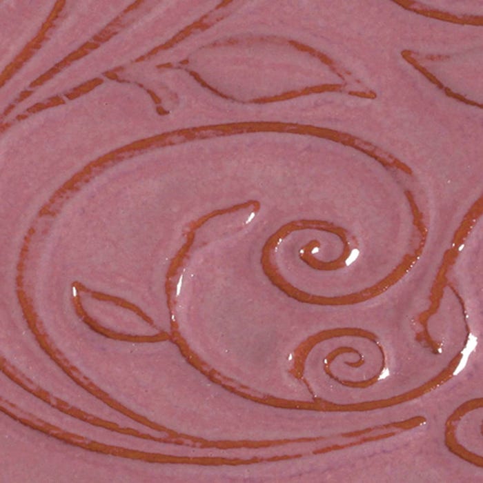 AMACO Opalescent Glaze, O-52 Fushia, Opaque, Pint