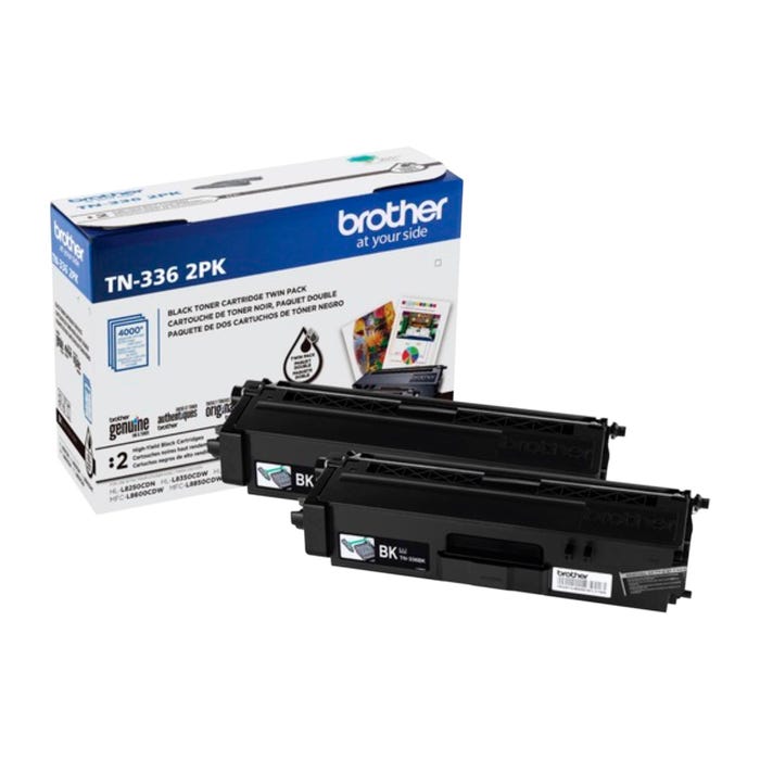 Brother TN3362PK Ink Toner Cartridge, Black