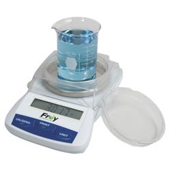 Frey Scientific Electronic Balance, 300 Gram Capacity, 0.1 g Readability, 4.7 inch Diameter 531696