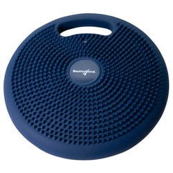 Bouncyband Portable Wiggle Seat Big Sensory Chair Cushion, 13 Inches, Dark Blue