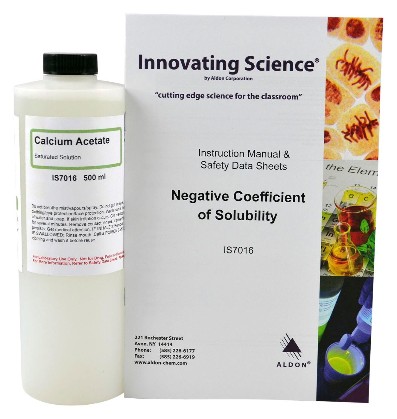 Image for Innovating Science Negative Coefficient Of Solubility Chemical Demo from School Specialty