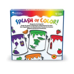 Learning Resources Splash of Color Magnetic Sorting Set, 49 Pieces 1426320