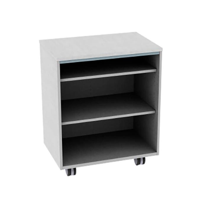 Fleetwood Designer 2.0 Cabinet, 3 Shelves, No Door, Laminate Back