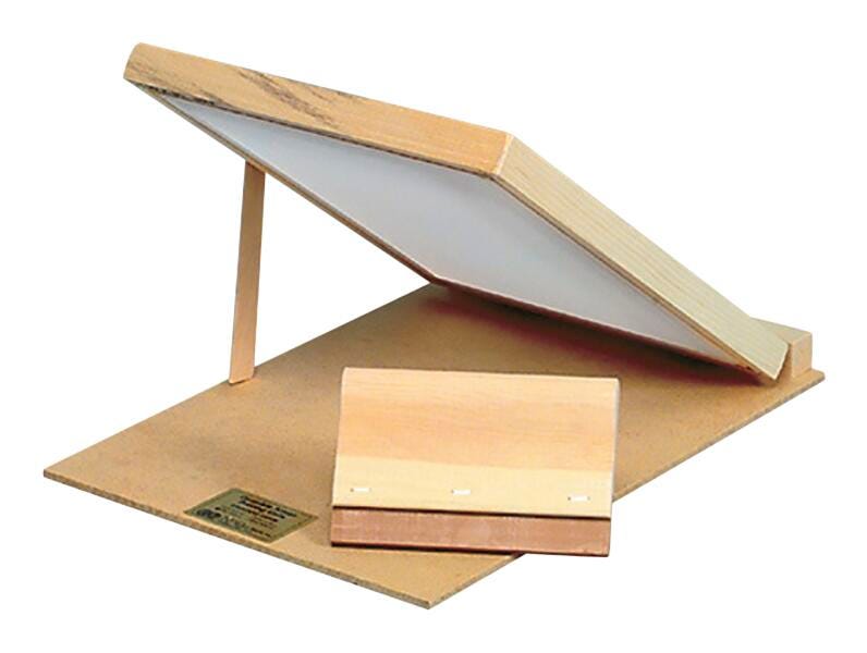 AWT Pre-Stretched Silkscreen Printing Unit, 12 x 18 Inches 2015039