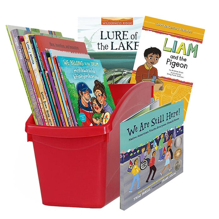 Achieve It! Native & Indigenous Peoples Classroom Library, Grades 2 to 3, Set of 35