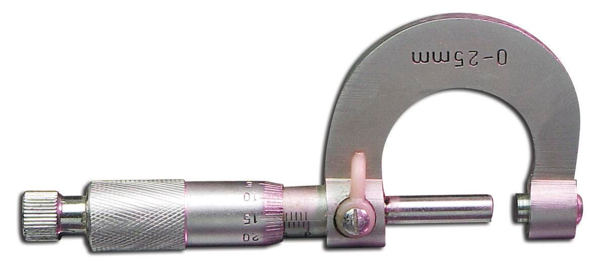 Delta Education Micrometer, up to 25 mm in 0.01 mm Divisions 131-5252