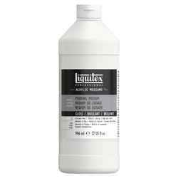Liquitex Acrylic Pouring Medium, Quart, Item Number 2102989