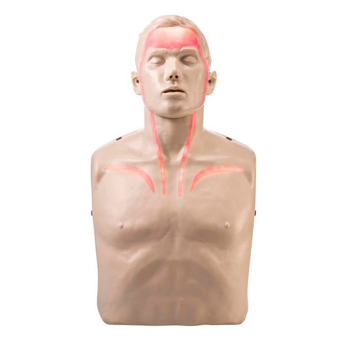 Brayden CPR Training Manikin with Red Indicator Lights