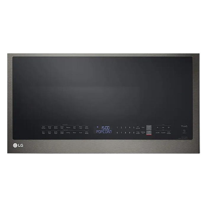 LG Smart Over-The-Range Convection Microwave with Air Fry, 1.7 Cubic Feet, Black