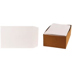 School Smart Grip Seal Envelopes, 6-1/2 x 9-1/2 Inches, White, Pack of 100 2013900