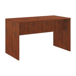 Lorell Essentials Laminate Standing Height Table, 72 x 36 x 41 Inches, Cherry Laminate