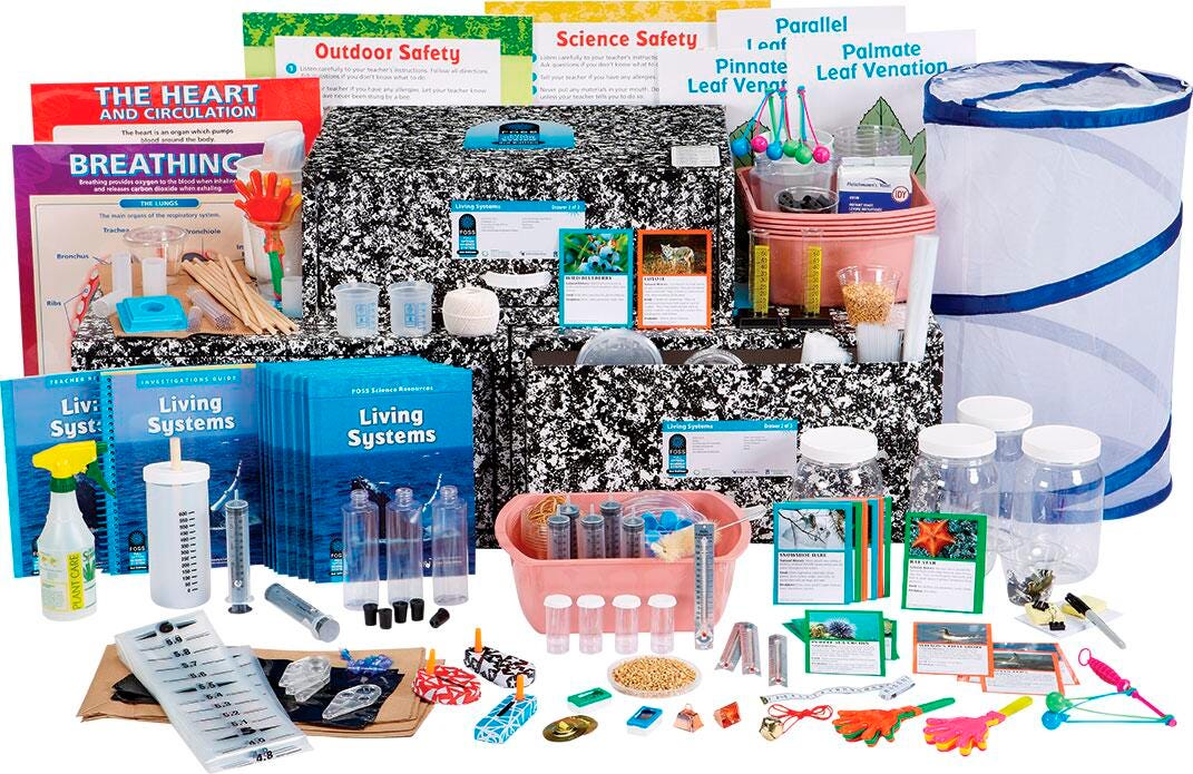 Image for FOSS Third Edition Living Systems Complete Kit, Grades 4 to 6, with 32 Seats Digital Access from School Specialty