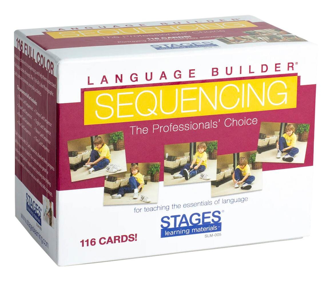 Stages Learning Language Builder Sequencing Cards 2151632