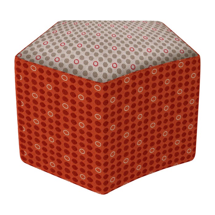 Classroom Select Soft Seating NeoLounge Pentagon Ottoman, 2 Color, 26 x 24 x 18 Inches