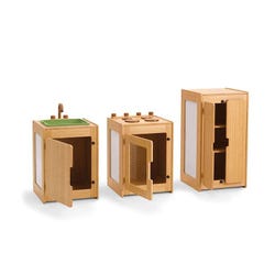 Image for Copernicus Bamboo Make-Believe Kitchen Set from School Specialty