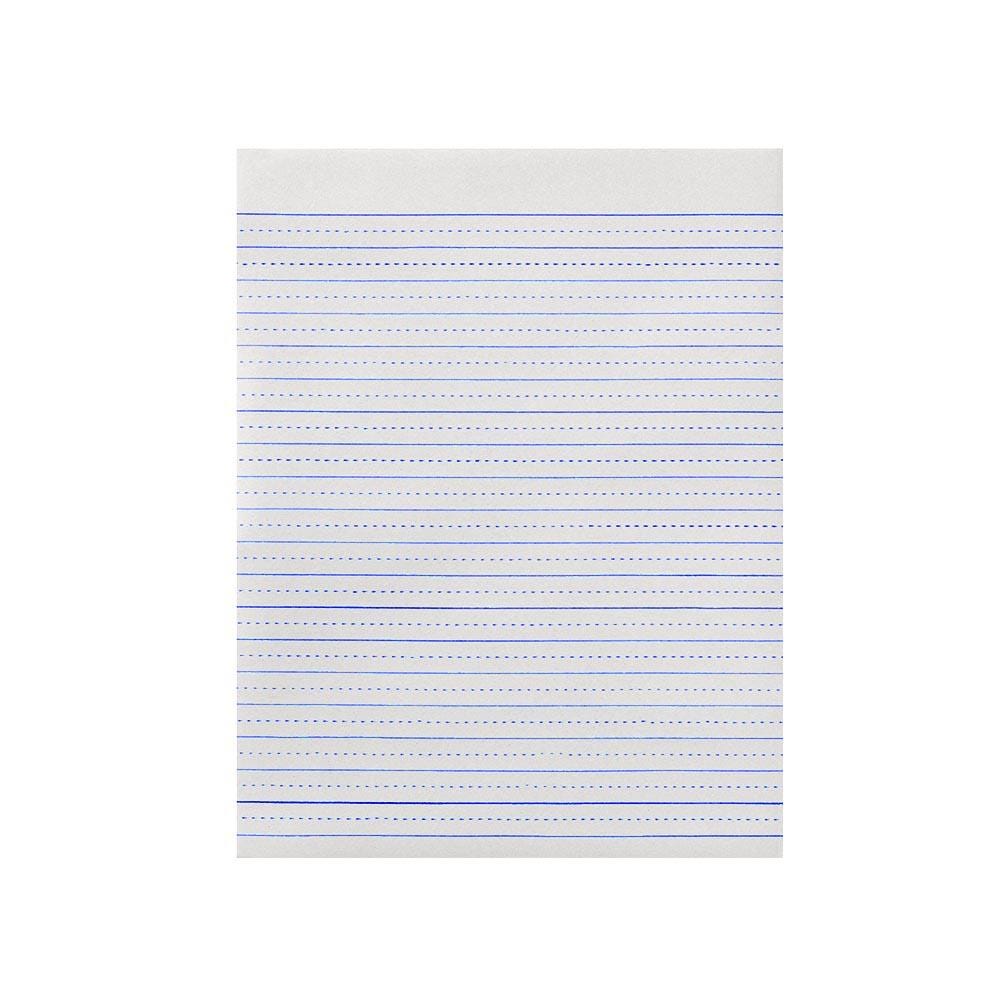 Image for School Smart Alternate Ruled Writing Paper, 1/2 Inch Ruled Short Way, 8-1/2 x 11 Inches, 500 Sheets from School Specialty