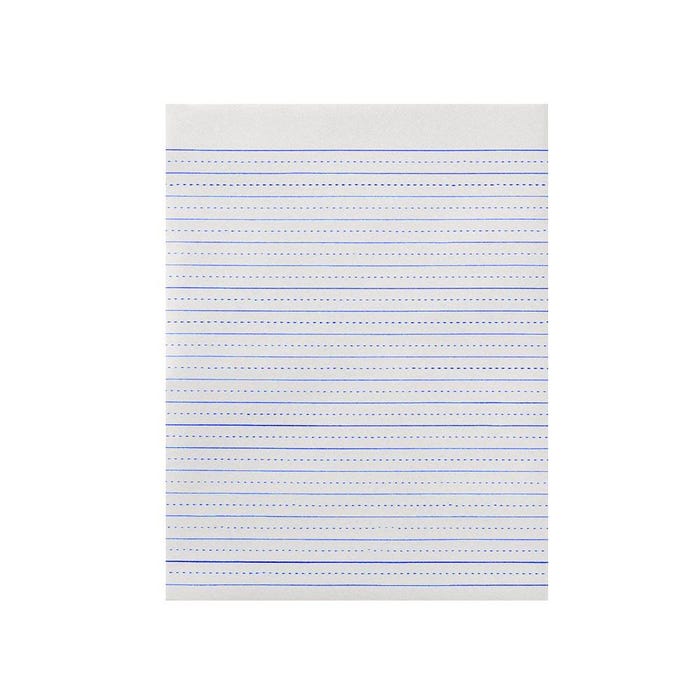 School Smart Alternate Ruled Writing Paper, 1/2 Inch Ruled Short Way, 8-1/2 x 11 Inches, 500 Sheets