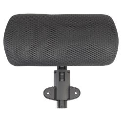Lorell 86000 Series Executive Chair Adjustable Headrest, 12-5/8 x 1-5/8 x 6 Inches, Black