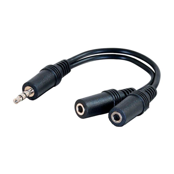 Cables2Go 3.5mm Male to 3.5mm Female Cable Adapter