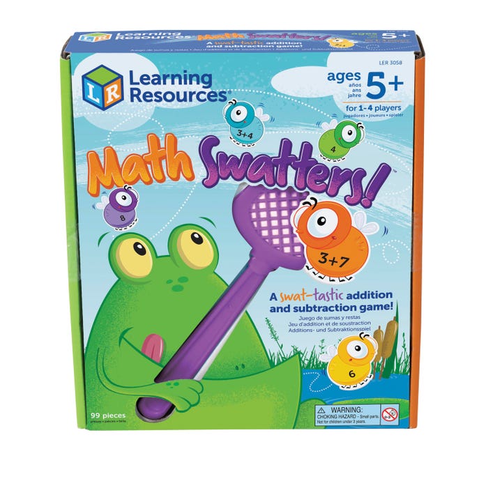 Learning Resources Mathswatters Addition and Subtraction Game, Grades K and Up