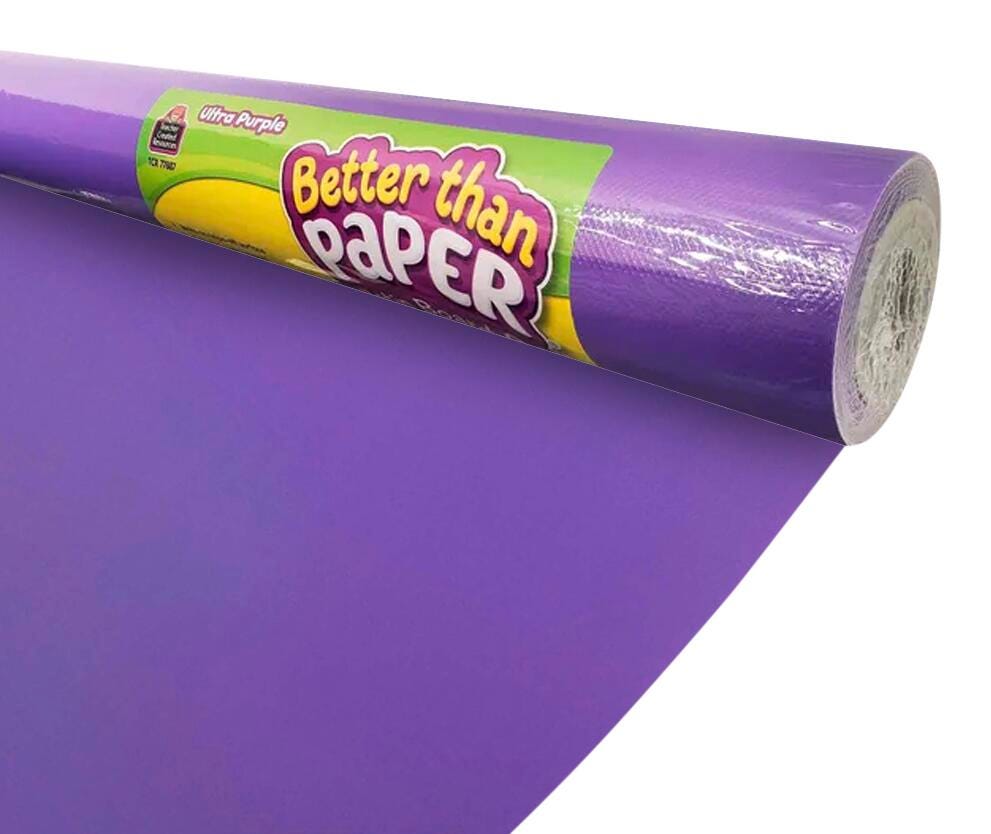 Image for Teacher Created Resources Better Than Paper Bulletin Board Roll, Ultra Purple from School Specialty