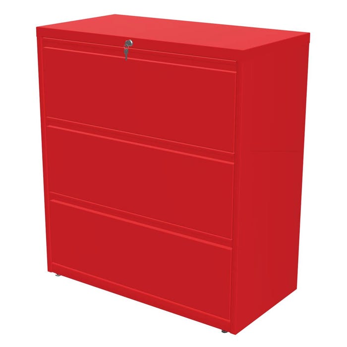 Classroom Select 3 Drawer Lateral File, 36 x 18-1/2 x 40 In