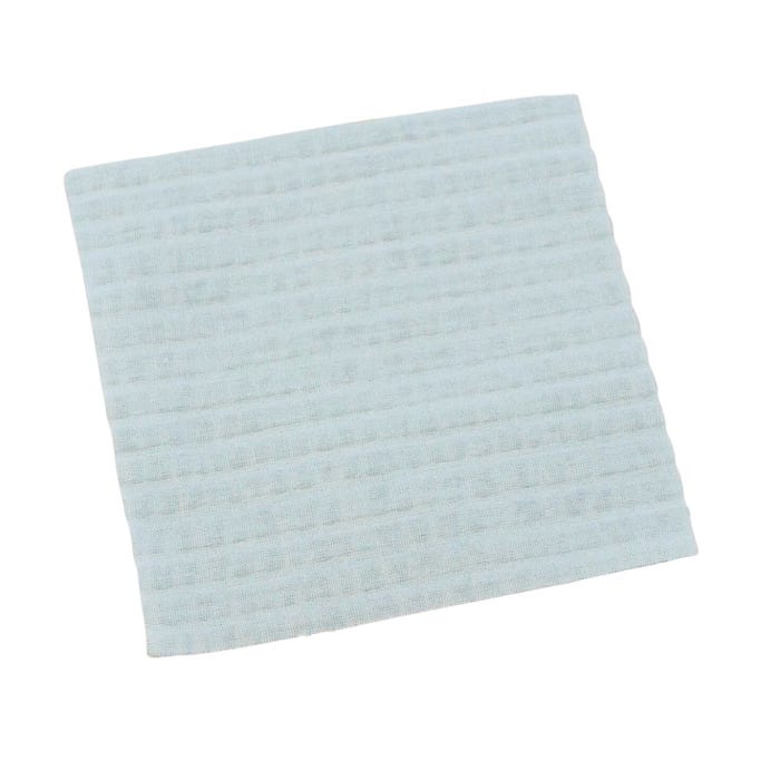 Delta Education Cloth, Seersucker, Blue, 4 x 4 Inches, Pack of 10