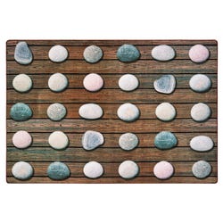 Carpets for Kids Pixel Perfect Stones Seating Carpet, Rectangle 4002287