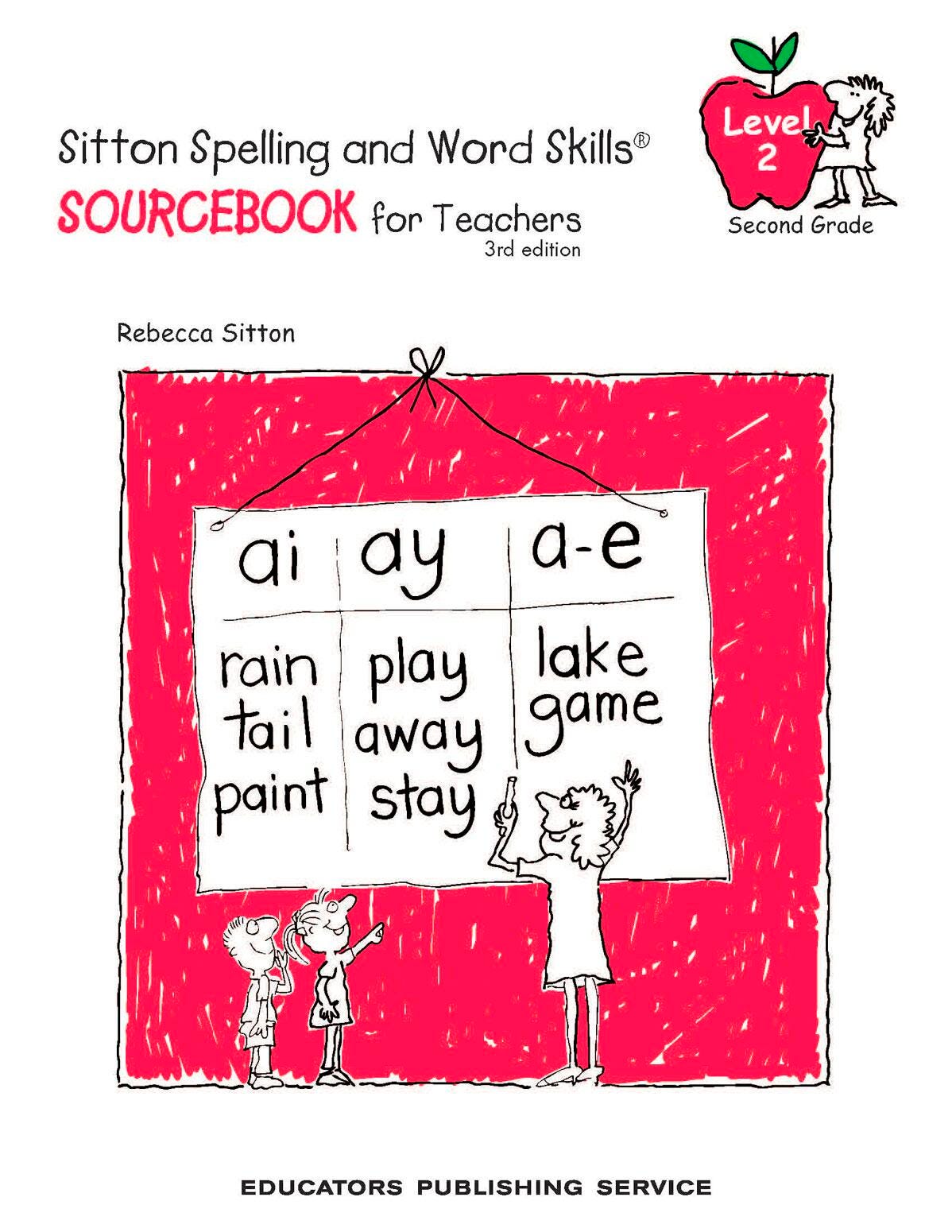 Image for Sitton Spelling Sourcebook for Teacher, Grade 2 from School Specialty