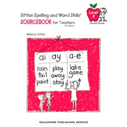 Image for Sitton Spelling Sourcebook for Teacher, Grade 2 from School Specialty
