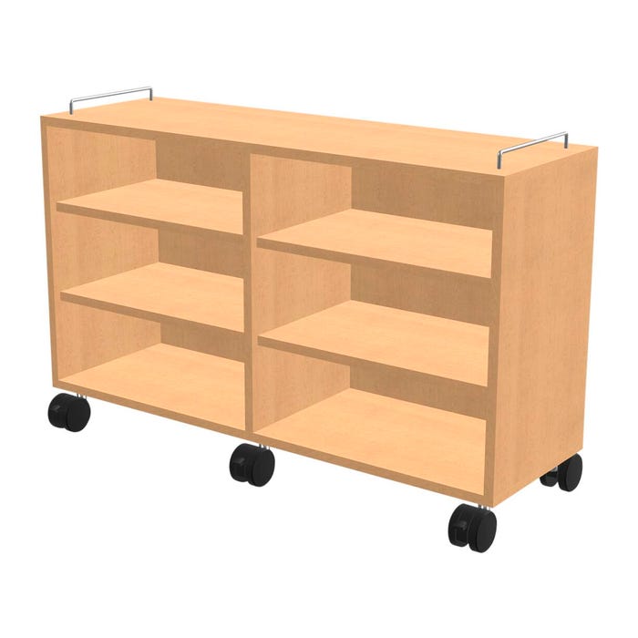Classroom Select NeoLink Straight Mobile Cabinet, Single Sided