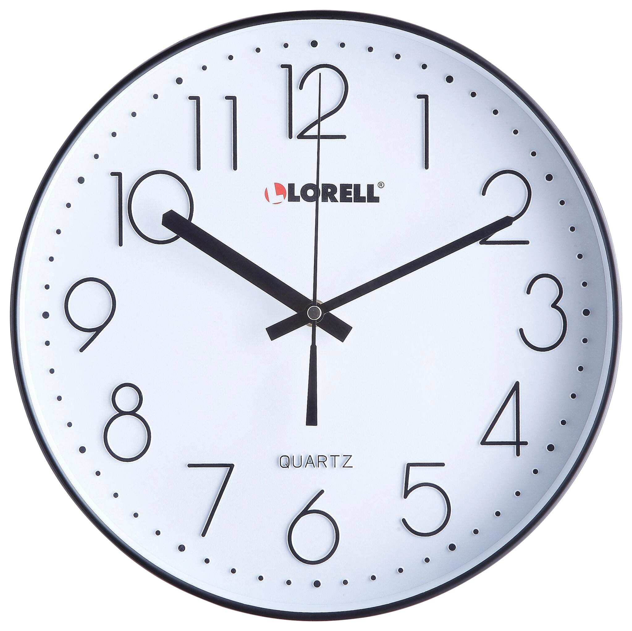 Lorell 12 Inch Quiet Wall Clock, Item Number 2009777