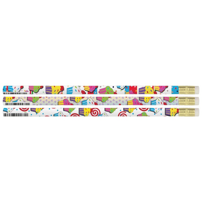Musgrave Pencil Co. Cupcake Craze Pencils, Pack of 12