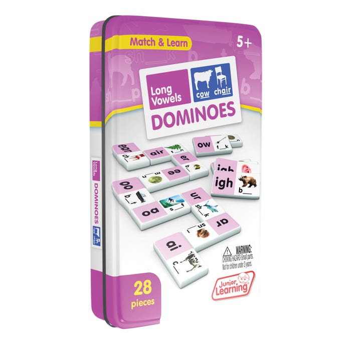 Junior Learning Long Vowels Dominoes