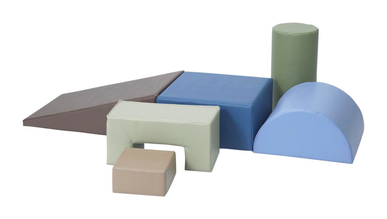 Children's Factory Climb and Play 6 Piece Play Set 4002180