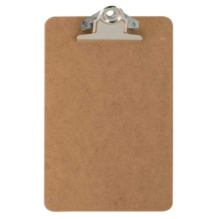 Officemate Wood Clipboard, Memo Size, 6 x 9 Inches, Item Number 2006317
