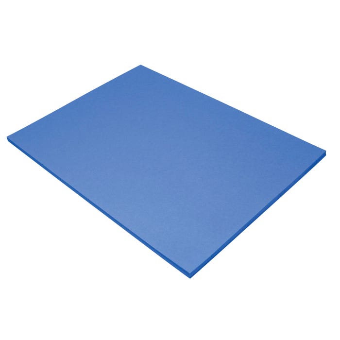 Tru-Ray Sulphite Construction Paper, 18 x 24 Inches, Blue, 50 Sheets