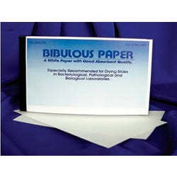 Frey Scientific Bibulous Paper - 4 x 6 inches - Pack of 50, Item Number 589359