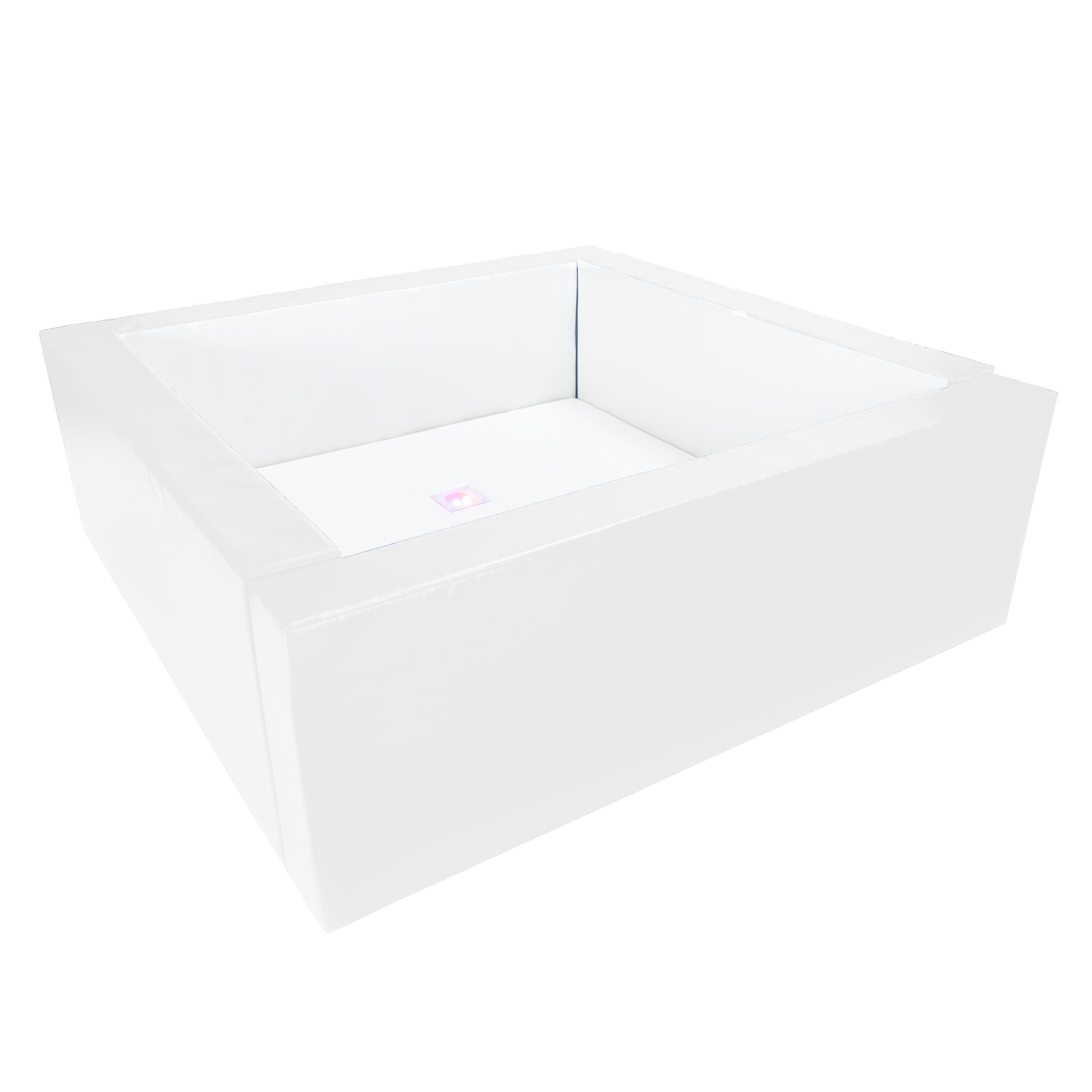 Image for Snoezelen Illuminated Ballpool, Small, 57 x 57 Inches, White from School Specialty