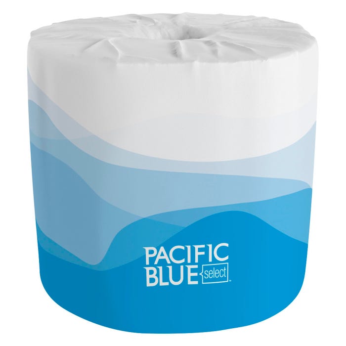 Pacific Blue Select Embossed Toilet Paper, 2-Ply, Pack of 80