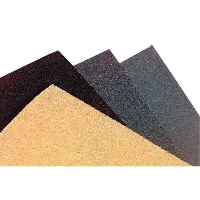 Saint-Gobain Abrasives Economy 150 Grit Fine Sandpaper, 9 x 10 Inches, Pack of 50