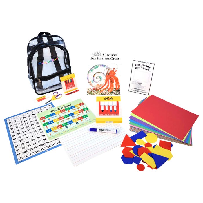 Childcraft Kindergarten Readiness Backpack, English