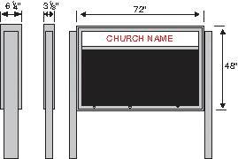 Enclosed Message Boards Supplies, Item Number 1393912