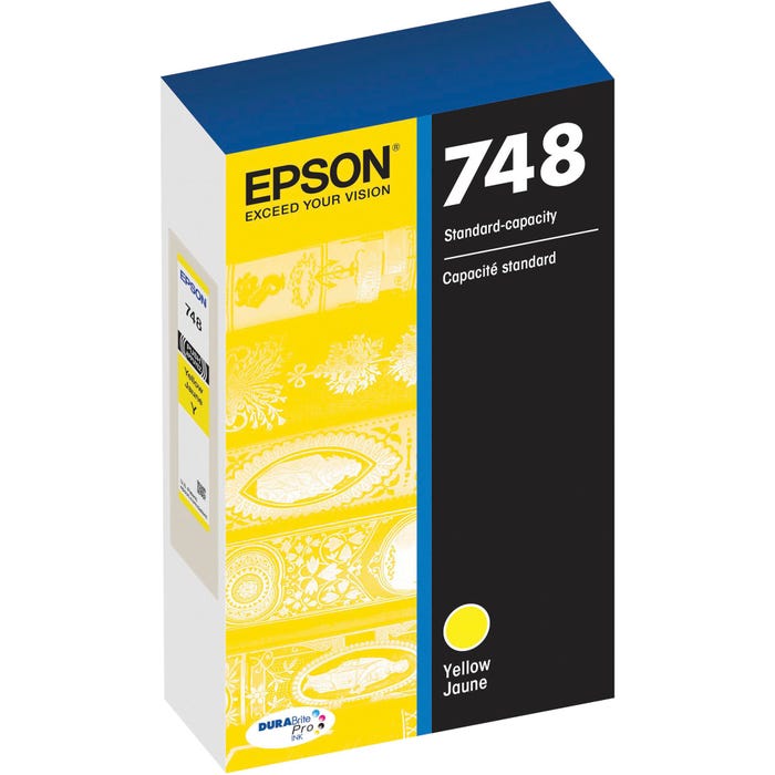Epson DURABrite Ultra Ink Cartridge, T748420, Yellow