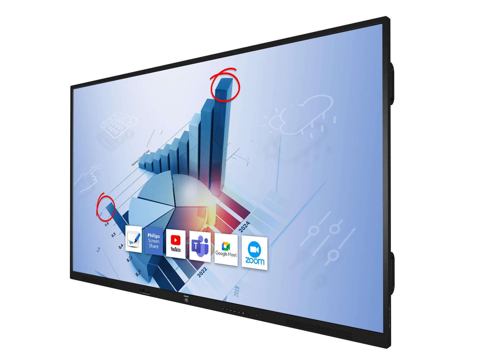 Philips Signage Solutions Collaboration Display, 65 Inch 2213011