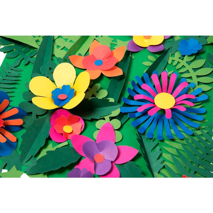 Roylco Botanical Cuts Paper Flowers