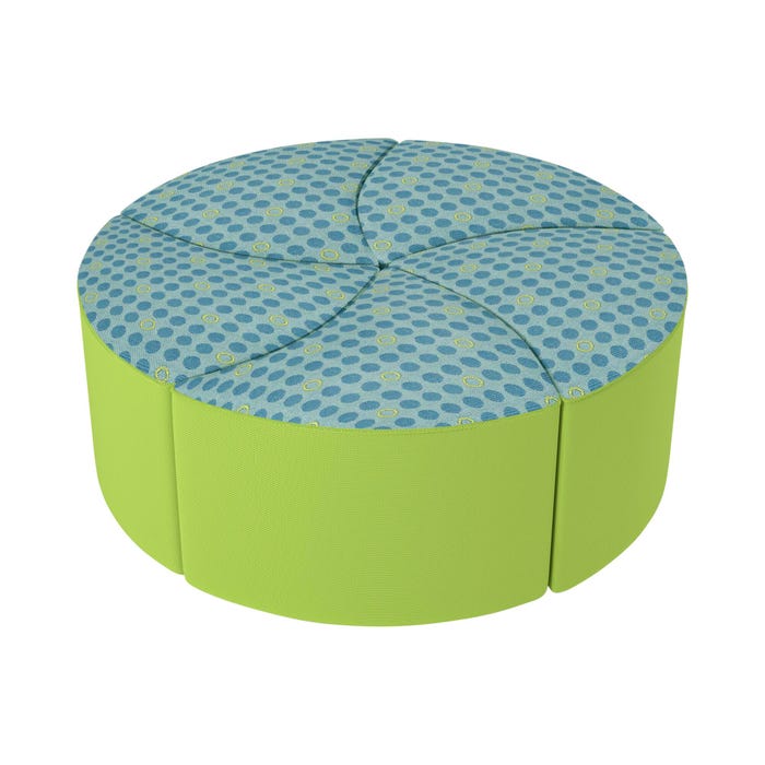 Classroom Select Soft Seating NeoLounge Twist 5-Piece Set, 2 Color, 48 x 18 Inches