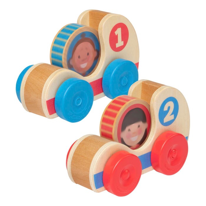 Melissa & Doug GO Tots Race Cars, Set of 2