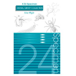 Frey Scientific Preserved Animal Survey Collection, Set of 24 Specimens, Item Number 596907